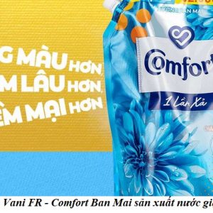 Hương Vani FR – Comfort Ban Mai sản xuất nước giặt xả