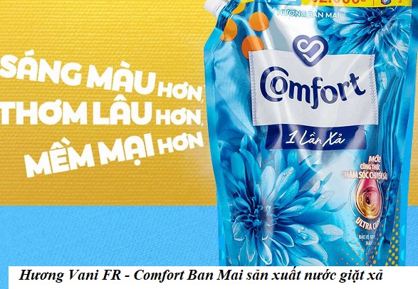 Hương Vani FR - Comfort Ban Mai sản xuất nước giặt xả