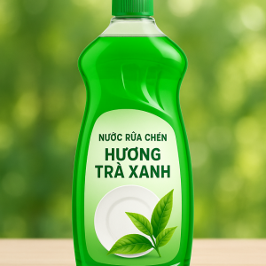 Hương trà xanh dùng tạo mùi thơm nước rửa chén, lau sàn