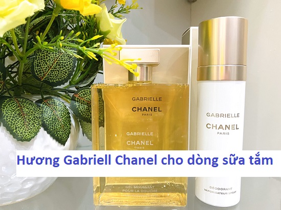 Hương Gabriell Chanel cho dòng sữa tắm