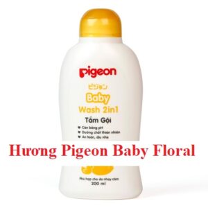 Hương sữa tắm Pigeon Baby Floral