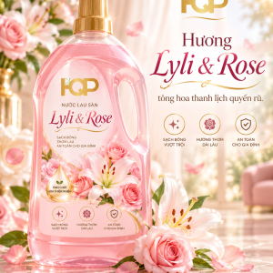 Hương Lyli & Rose Cho Nước Lau Sàn – Thơm Hoa, Dễ Chịu