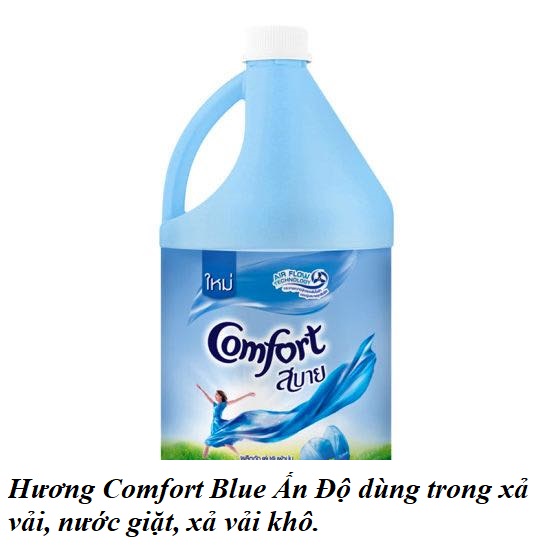 Hương Comfort Blue hàng ẤN ĐỘ sản xuất xả vải, nước giặt, xả vải khô