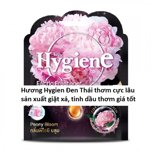 Hương Hygien Đen Thái thơm cực lâu sản xuất giặt xả, tinh dầu thơm