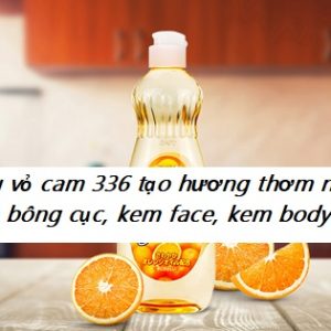 Tinh dầu vỏ cam 336 tạo hương thơm nước rửa chén, xà bông cục, kem face, body