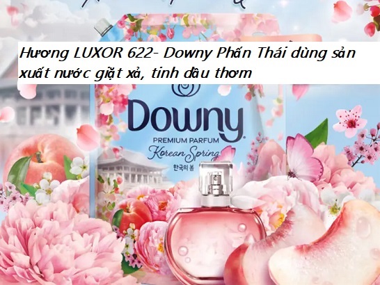 Hương LUXOR 622- Downy Phấn Thái dùng sản xuất nước giặt xả, tinh dầu thơm