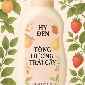 Hương Hy. Đen tông hương trái cây ngọt ngào cho mùi thơm xả vải, tinh dầu xịt thơm