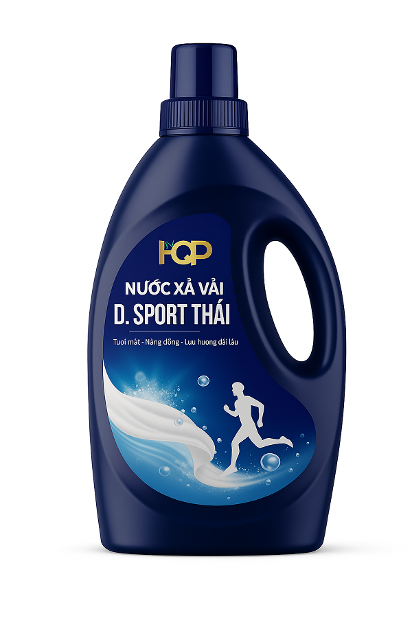 Hương giặt xả D. Sport Thái – Tươi Mát, Năng Động, Lưu Hương Lâu