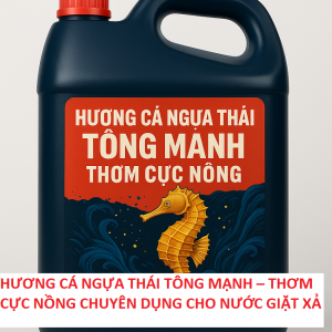 HƯƠNG CÁ NGỰA THÁI TÔNG MẠNH – THƠM CỰC NỒNG CHUYÊN DỤNG CHO NƯỚC GIẶT XẢ