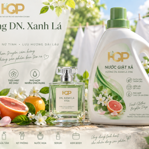 Hương DN. Xanh Lá – Tông hương thơm cuốn hút cho giặt xả và mỹ phẩm